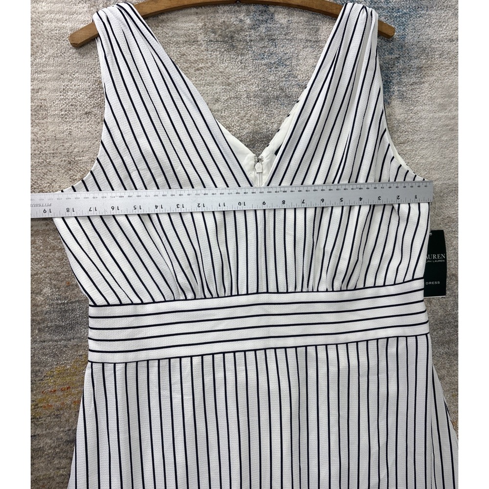 Lauren Ralph Lauren Striped Maxi Dress Women's Size 12 NWT - Picture 3 of 9